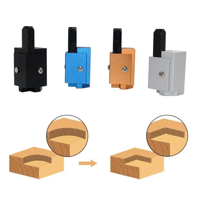 Woodworking right angle punching angle chiseling square chisel embedded hinge door lock groove woodworking tool