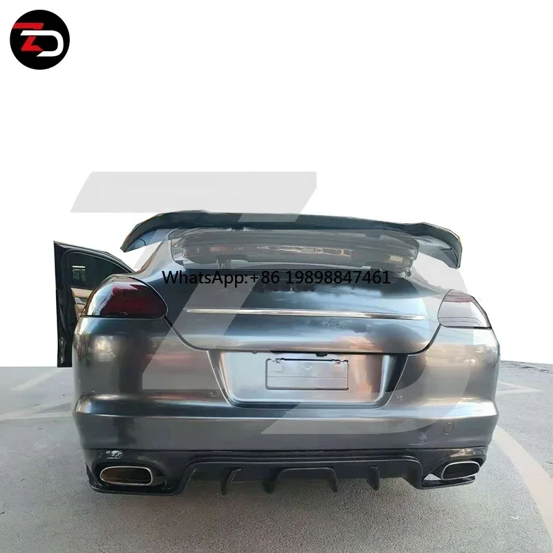 

Wholesale Price Carbon Fiber Rear Diffuser for Panamera 4S GTS S 970.1 2010 to 2012