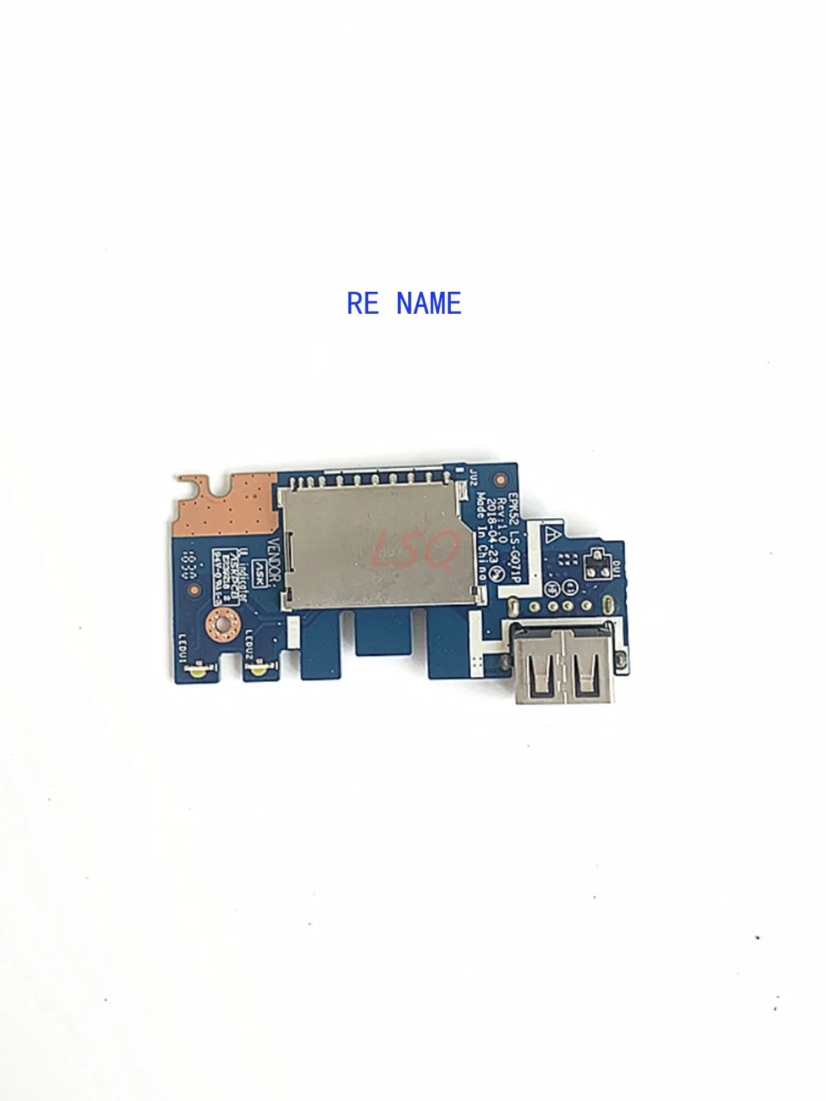 Original USB Interface Board For HP 15-DA 15-DB Laptop USB Card Board EPK52 LS-G071P 100% Tested