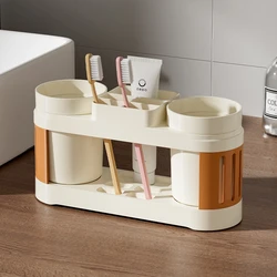 Neue Badezimmer Zahnbürste Zahnpasta Regal einfache fortschritt liche All-in-One Zahnbürste Mundwasser Tasse Bad Wasch set