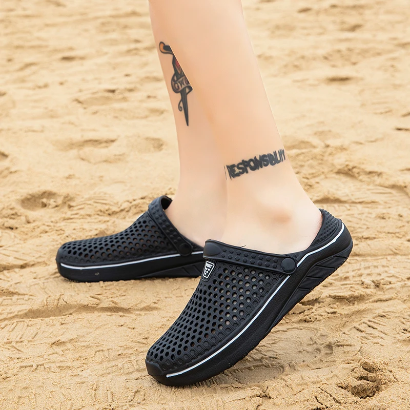 Sandals for Women Men Breathable Beach Shoes Fashion Garden Clog Aqua Shoes Trekking Wading  Size 36-45