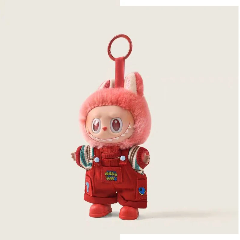 

Clothes For 17cm Labubu I II III Idol Doll Cute Mini Plush Doll'S Clothes Korea Kpop Exo Idol Dolls DIY Accessories Hoodie Set