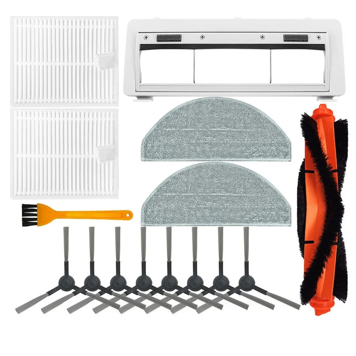 

Основной боковой щетки, тряпка, Фильтры Hepa для Combo Essential Y01420 Запчасти для робота-пылесоса