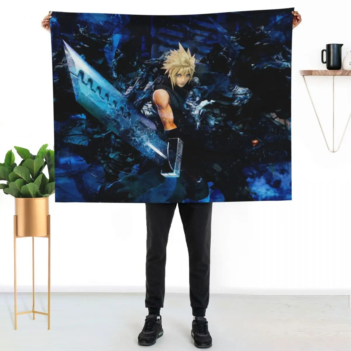Big Sword Soldier Throw Blanket Blankets Sofas Of Decoration Large Nap Weighted christmas decoration Bed Blankets