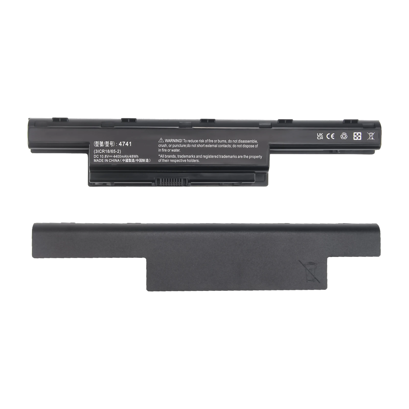 Oyomba AS10D31 AS10D51 Akku für Acer 4738 4741 5251 5253 5551 5552 5560 5733 5742 5750 7551 7560 7741 7750 E1-531 E1-571 – Detail 4