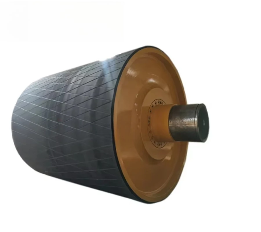 High quality, curved pulleys for belt conveyors