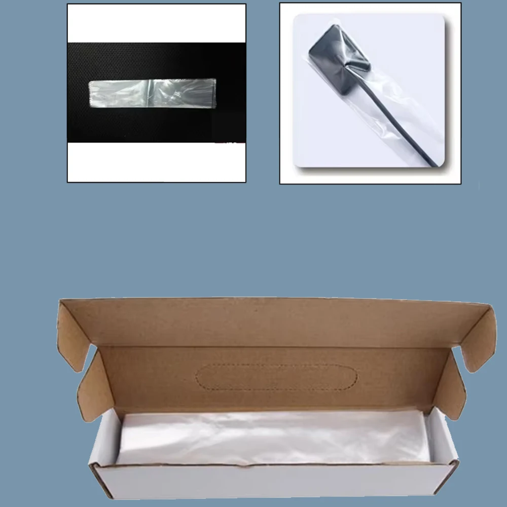 

500pcs/Box Dental X-Ray Sensor Film Cover Disposable Poly Plastic Barrier Sleeves for Dental Clinic Dentist Tools