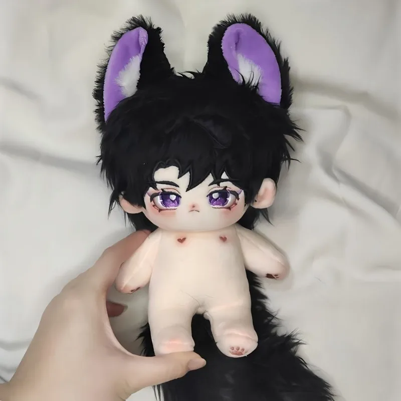 Kawaii 20cm IDol Doll Plush Cotton Star Dolls Stuffed Baby Plushies No Attributes Toy Fans Collection Children Boys Girls Gifts