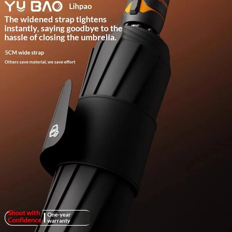 Cyber Style Fully Automatic Umbrella, Extra Large Reinforced Windproof UV Protection, 2-in-1 Sun & Rain Umbrella
