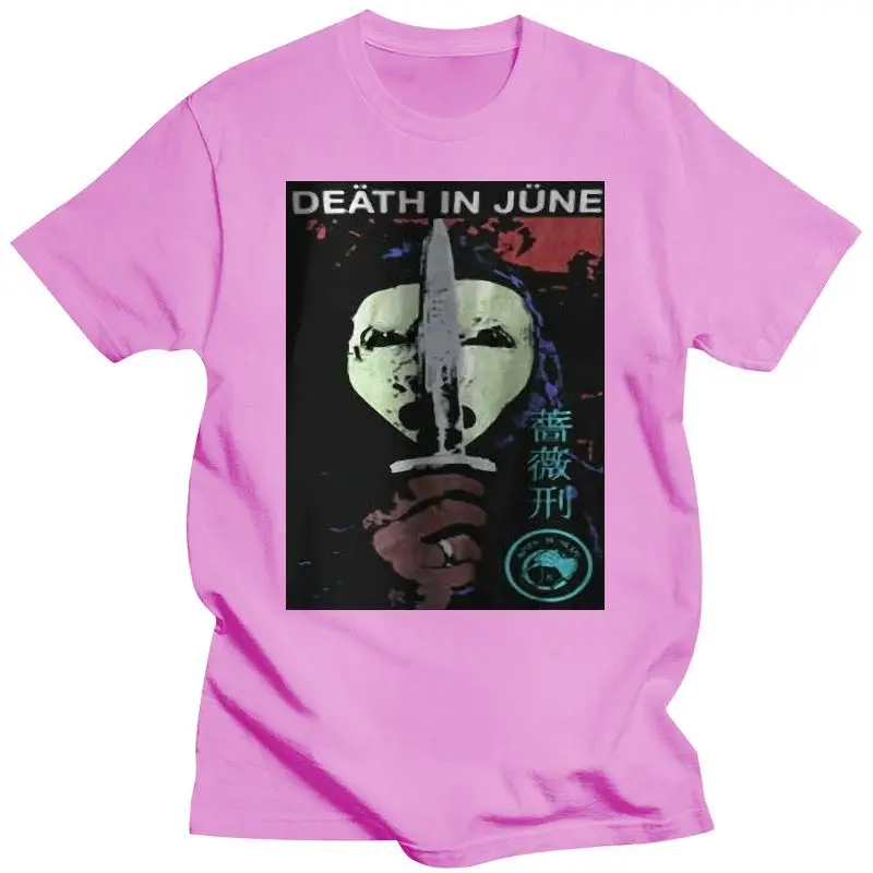 Best sold Death In June vintage T-shirt  Top Reprint