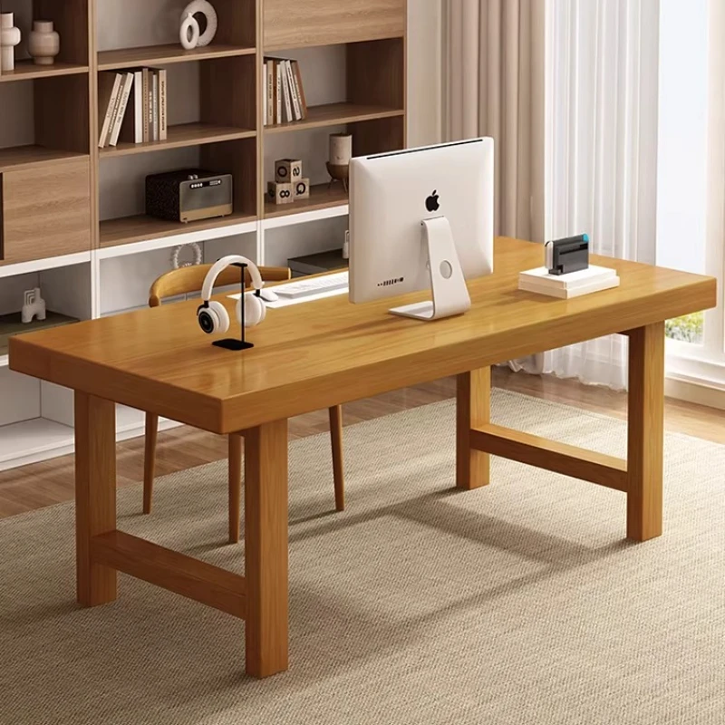 

Minimalist Space Saving Office Desk Standing Modern Computer Office Desk Long Executive Escritorio Oficina Lounge Furniture