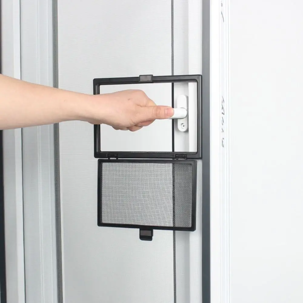External Opening DIY Window Screen Invisible Anti-Fly Insect Screen Net Anti-Mosquito Removable Window Mesh Screen Kitchen