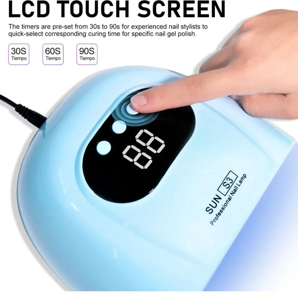 UV LED Nail Lamp Professional Nail Dryer Gel Polish Light Mini Portable USB Nail Dryer for Fast Curing Manicure Tool Salon Use