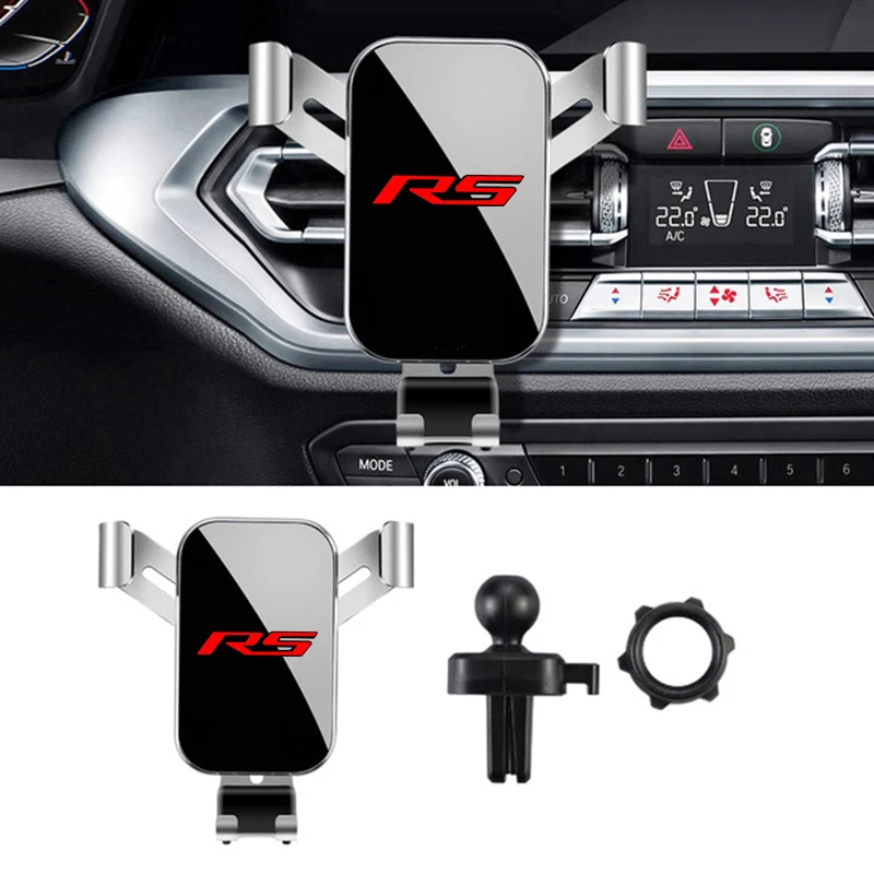 ABS car air outlet mobile phone bracket For Chevrolet RS Corvette Silverado Camaro Tahoe Equinox Suburban Cruze car Accessories view 5