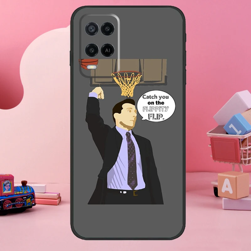 Michael Scott The Office Funny Humor Case For OPPO A74 A94 A54 A17 A57 A77 A5 A9 A53 S A15 A16 A76 A96 A52 A72 A58 A78 A98 Coque