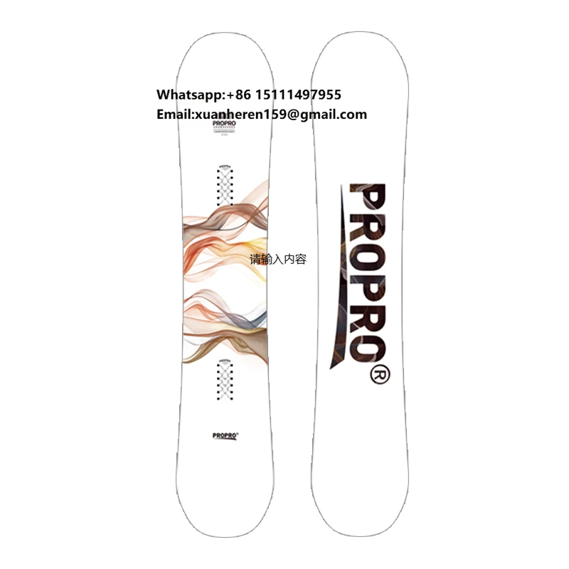 PROPRO Freestyle Man Adult Winter Outdoor Sports Snowboard All Mountain Snowboard Fiber Glass Camber Style Snowboard