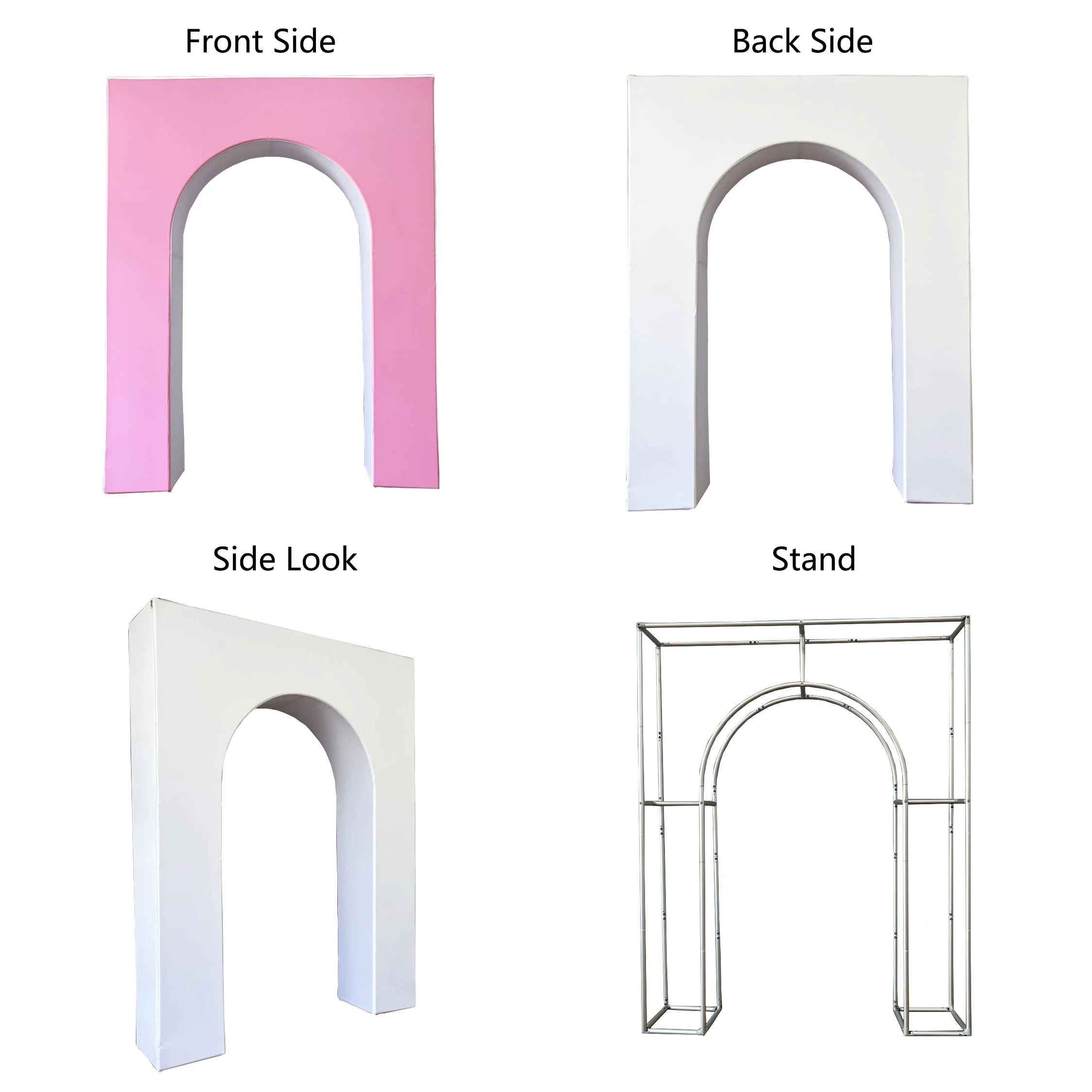 One stand with one cover 3D door frame arch open arch for party event backdrop photo booth background