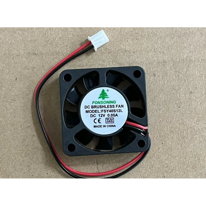 MY 1PC For FONSONING 4010 FSY40S12L DC12V 0.05A 4CM 40*10MM silent cooling fan