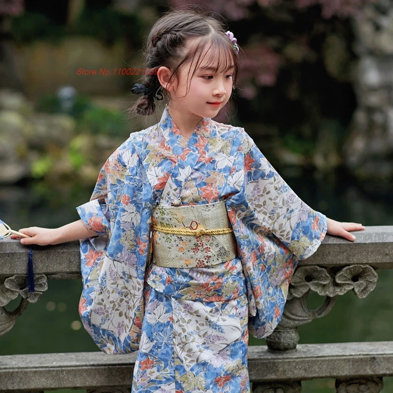 2025-japanese-yukata-kimono-children-traditional-japanese-dress-geisha-flower-print-kimono-dress-festival-show-cosplay-costume