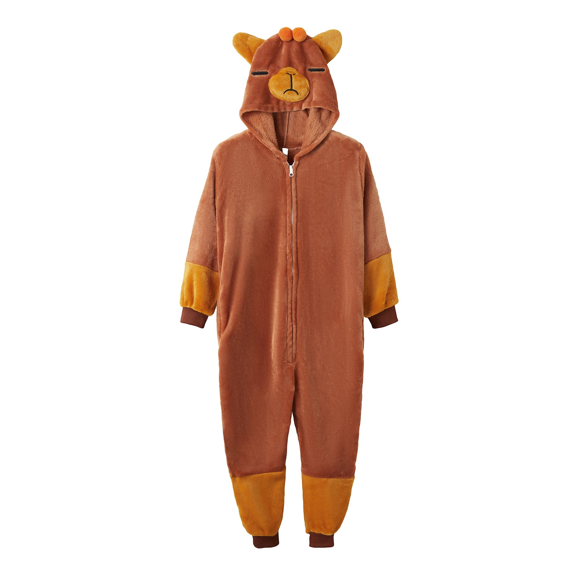 هالوين Kigurumi كابيبارا نيسيس منامة زي شخصية كرتونية كرنفال تأثيري منامة فستان الحفلات بيجامات