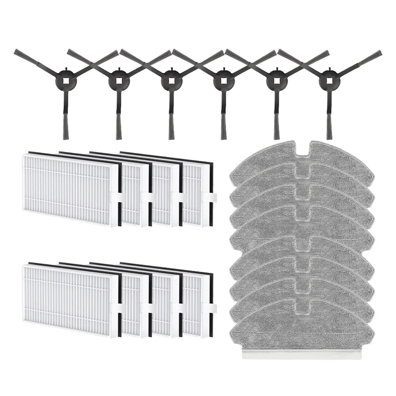 Pièces de rechange pour aspirateur Robot Dreame Mova M1/ Trouver M1, brosse latérale, filtre Hepa, accessoires en tissu de vadrouille, A20M