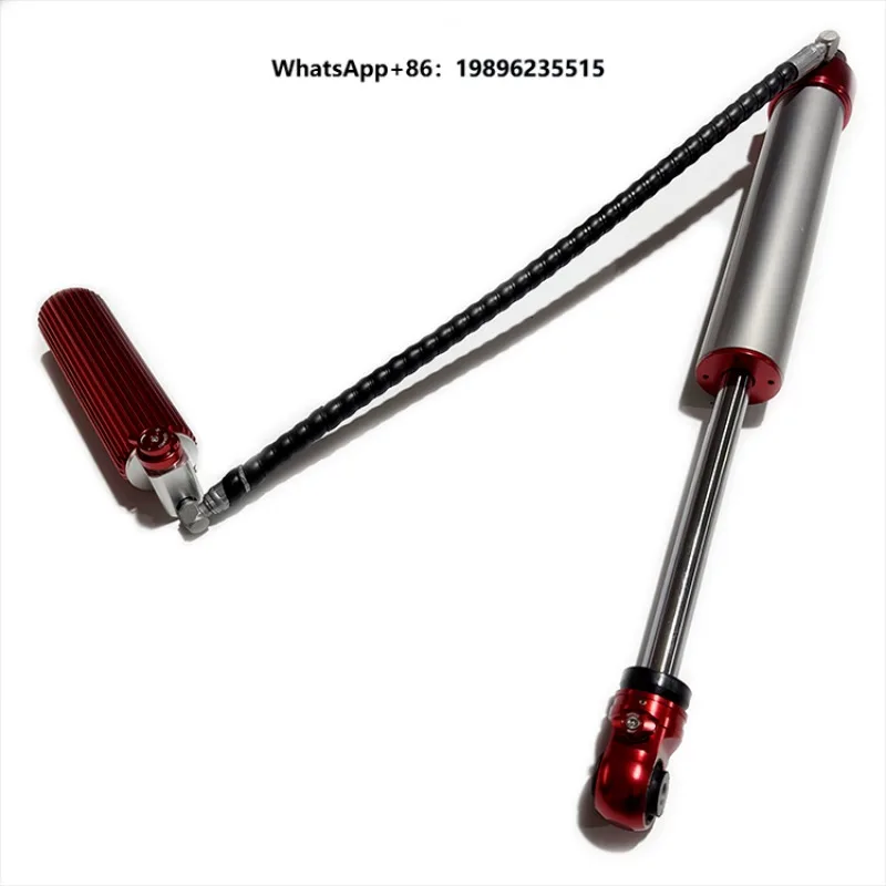Adjustable Shock Absorbers with 2.5 Inch Compression Durable Product for Comfort and Stability Red