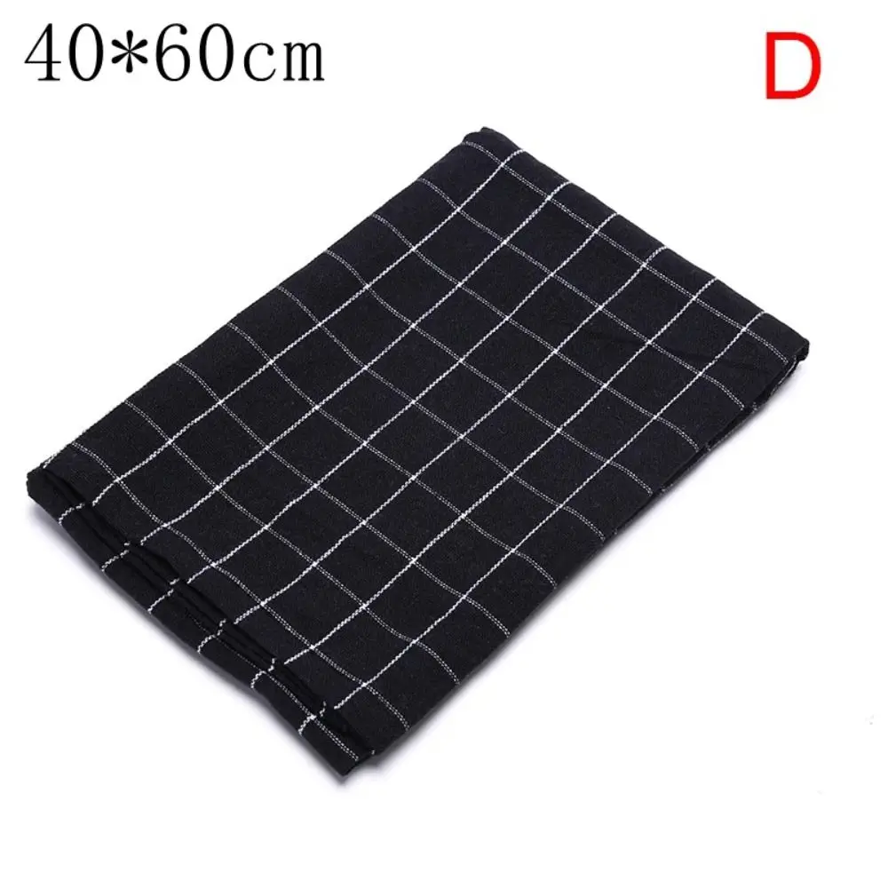 Tea Towel 40x60cm Kitchen Towel Cotton Durable Dish Cleaning Cloth Super Absorbent White Table Napkin Kitchen