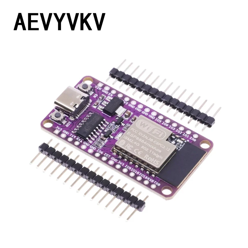 Placa de desarrollo ESP8684 TYPE-C USB ESP32-C2 ESPC2-12 DevKit Serial CH340 WiFi + Bluetooth módulo de doble núcleo para Arduino