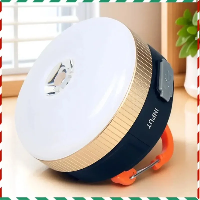 

1800mAh Rechargeable LED Camping Light 300LM Bright Portable Tent Light with Magnet Base and 4 Lighting Modes