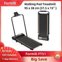 iScooter Formill FT51 Folding Walking Pad Treadmill Portable Home Office Fitness Equipment Compact Quiet Non-slip Running Belt