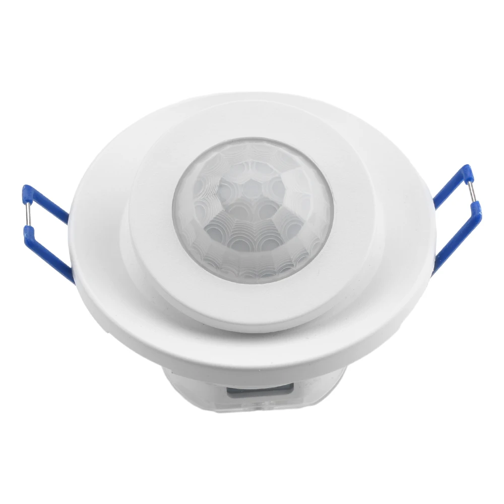 AC 220V-240V Human Body Infrared Sensor Switch 360° LED Detector Smart Switches 3-2000LUX Adjustable Projection Light Sensor