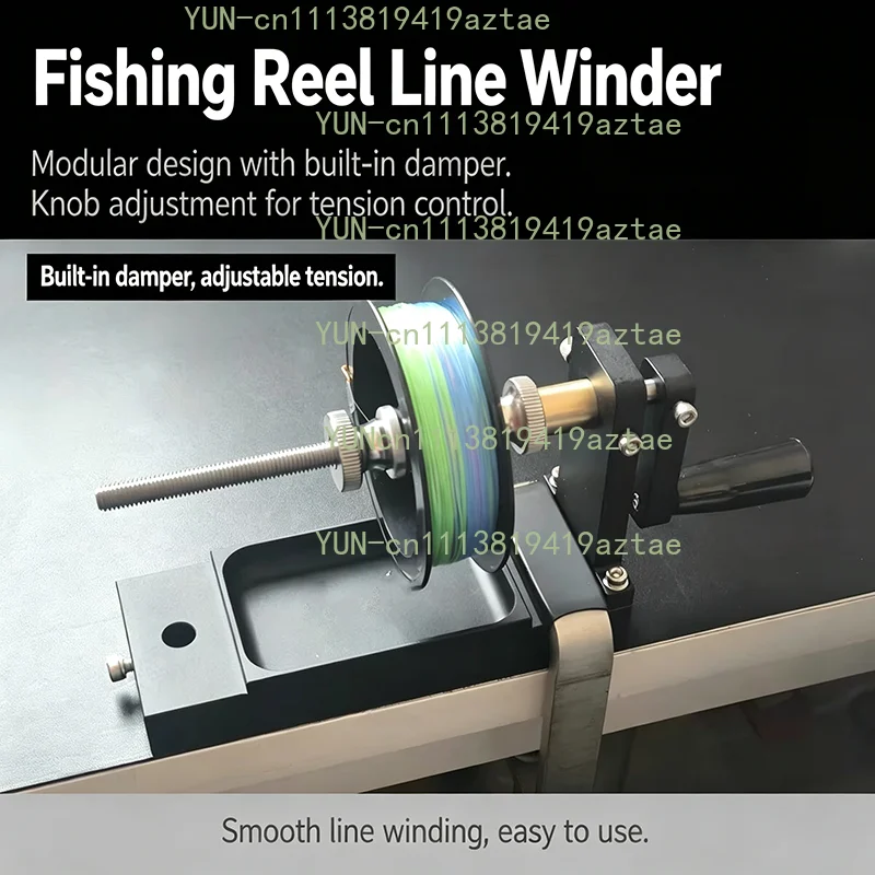 All-in-One Fly Tying Vise & Fishing Reel Line Winder | Wire Bending Coiling Tool for Lure Making