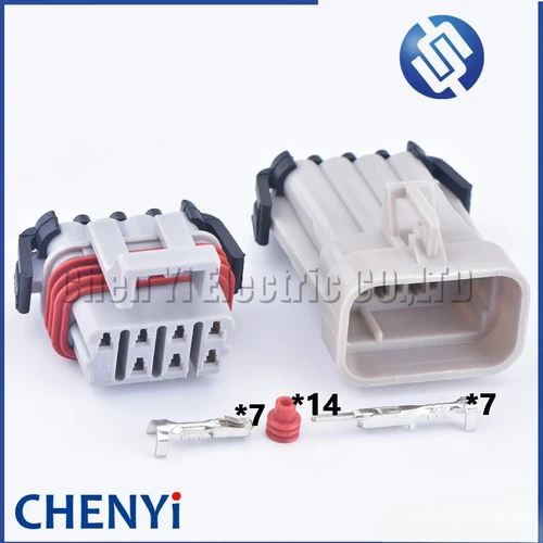 Imagen 1 del producto Conector impermeable automático de 7 pines 12047933 12047938 DJ7071Y-1.5-11 para Chevy GMC CADILLAC LS enchufe de arnés de bobina de encendido