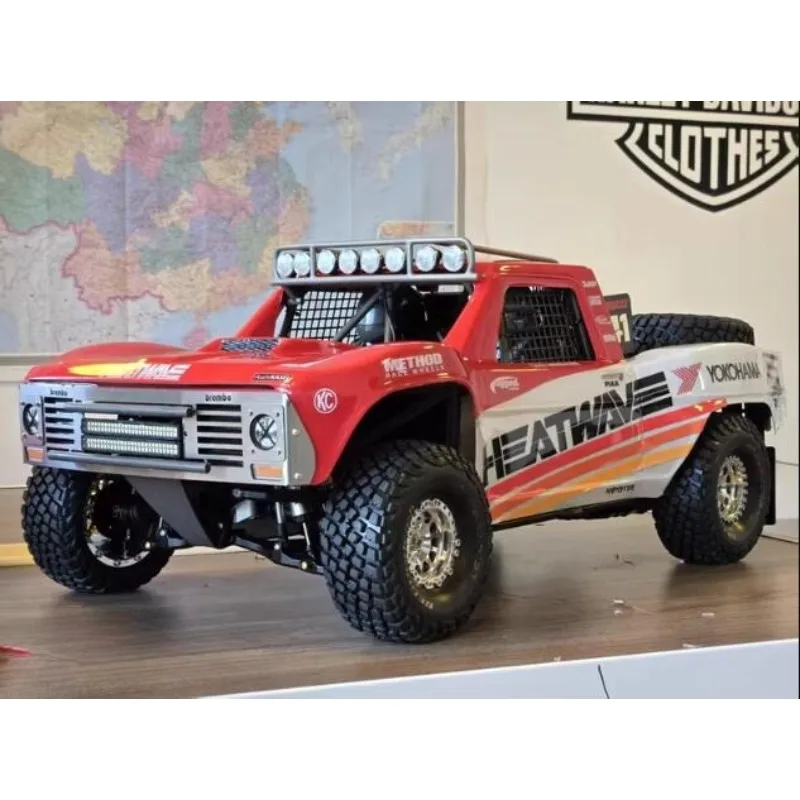 Custom Stainless Steel Front Grille for 1/7 Traxxas UDR-PL Body Compatible,Fits Lighted Chassis Only,3-Piece CNC Bent RC Upgrade