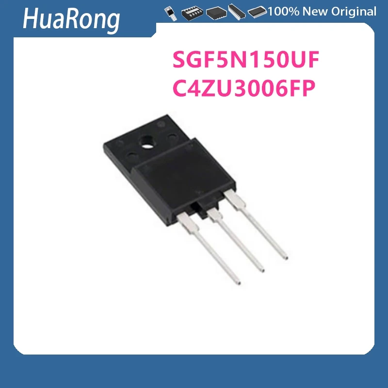 5Pcs/Lot  SGF5N150UF G5N150UF C4ZU3006FP C4ZU3006 TO-3PF