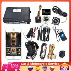 2024 Fashion Cardot Start Stop Keyless Entry Start System Passpad Przycisk Benzyna Diesel Samochody Zdalny rozrusznik silnika