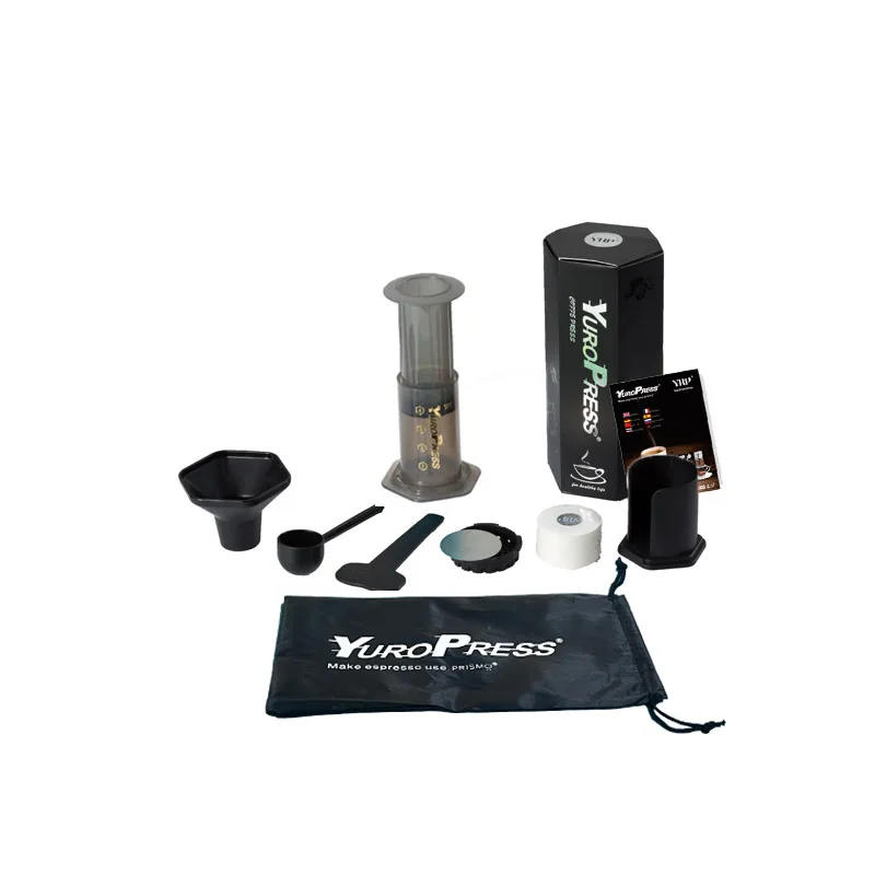 YRP Kaffeemaschine, tragbare Espressomaschine, französische Presse für Auto und Zuhause, Camping, Reisen, Kaffeekanne, Luftpresse, Ae&ropress 7