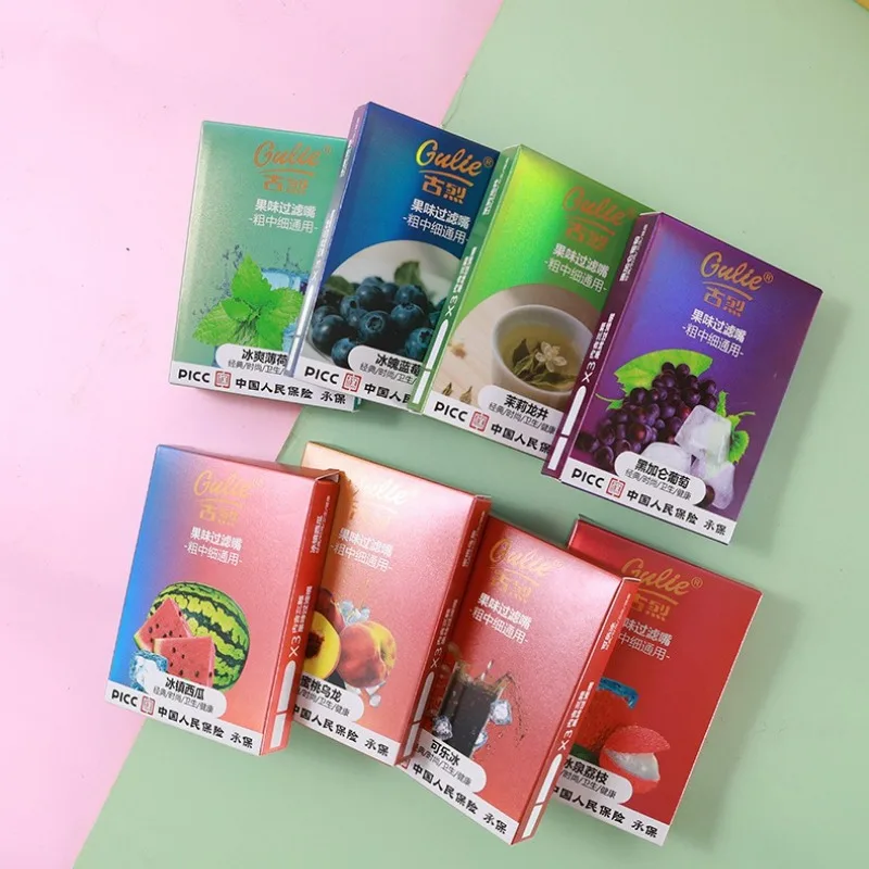 Cigarette Holder Men and Women Fresh Fruit Flavor Disposable Filter Cigarette Holder Particles Coarse,Medium and Fine Three Uses view 6