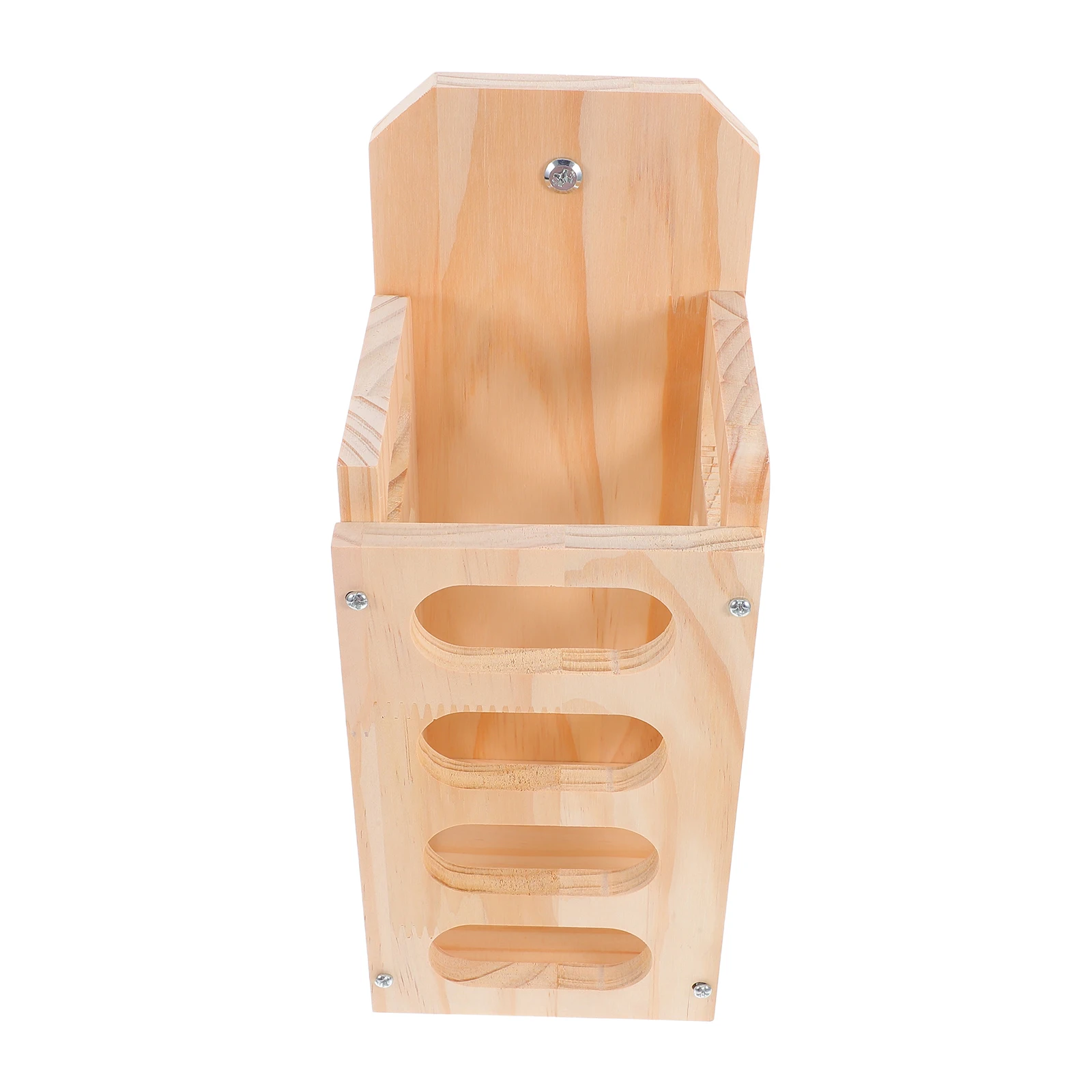 

Rabbit Grass Frame Hay Feeder Cage High Capacity Wooden Holder Open Design Bunny Rack Chinchilla Pet Supplies Large