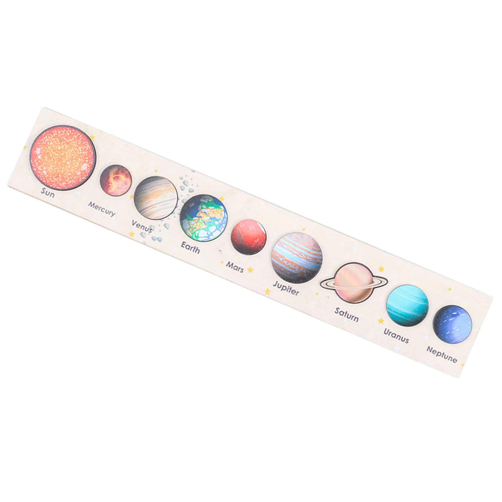 Puzzle planétaire à huit planètes, jouet éducatif assorti cognitif