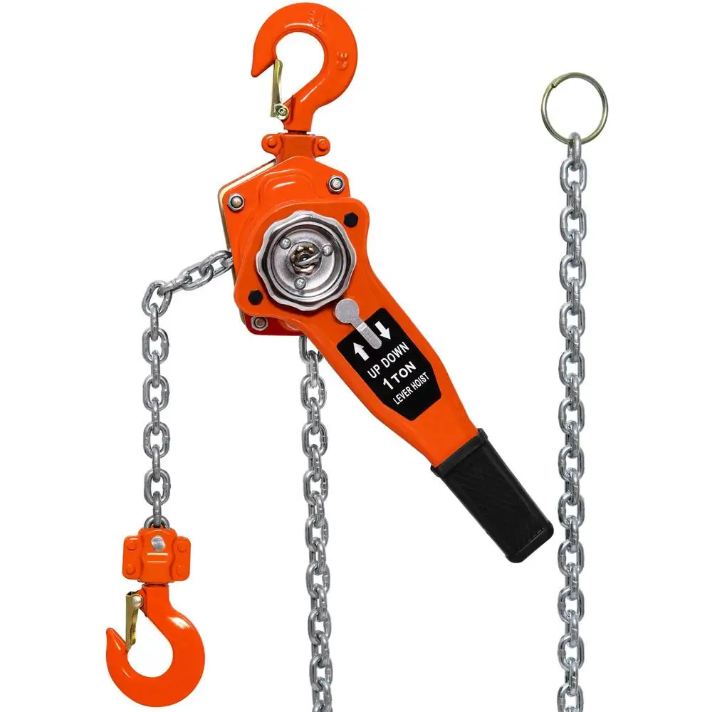Chain Hoist 3/4 Ton 1650 Lbs Manual Lever Brake System Industrial Lifting Solution