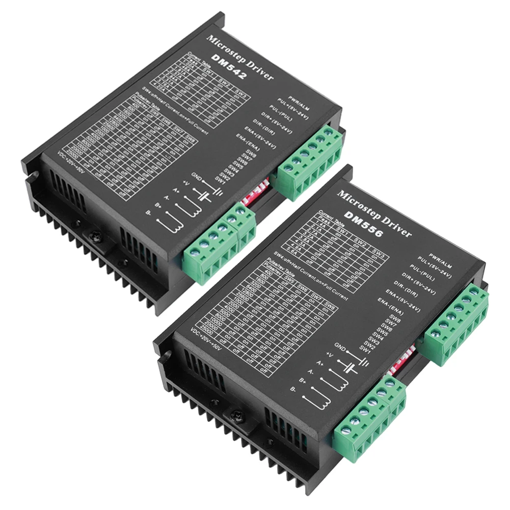 DM542 DM556 Stepper Motor Driver Controller 2 Phase Stepping Motor Driver Digital Stepper Motor Driver for 42 57 Stepper Motor