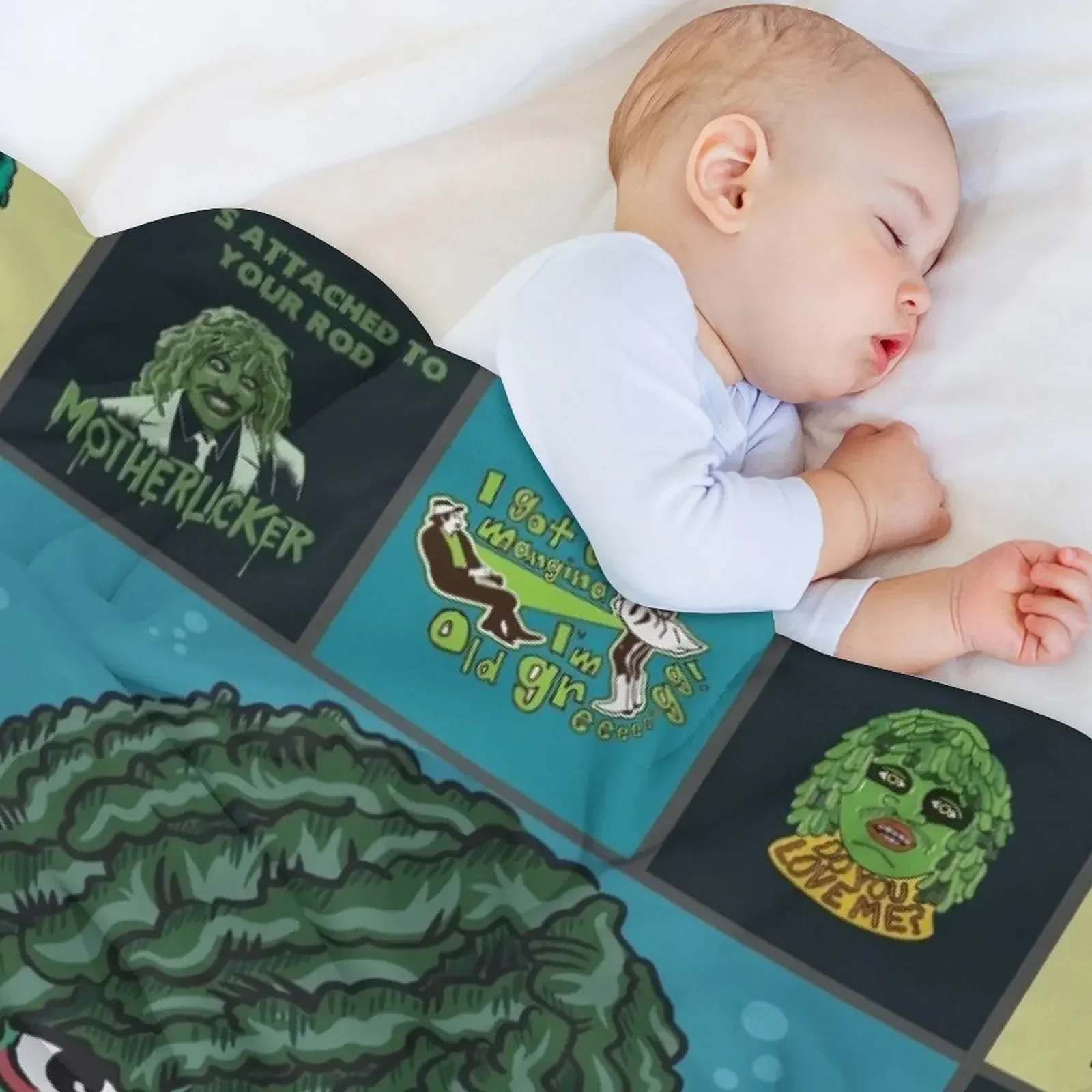M Old Gregg Quilt Ver.0217 Throw Blanket Luxury St warm winter Blankets