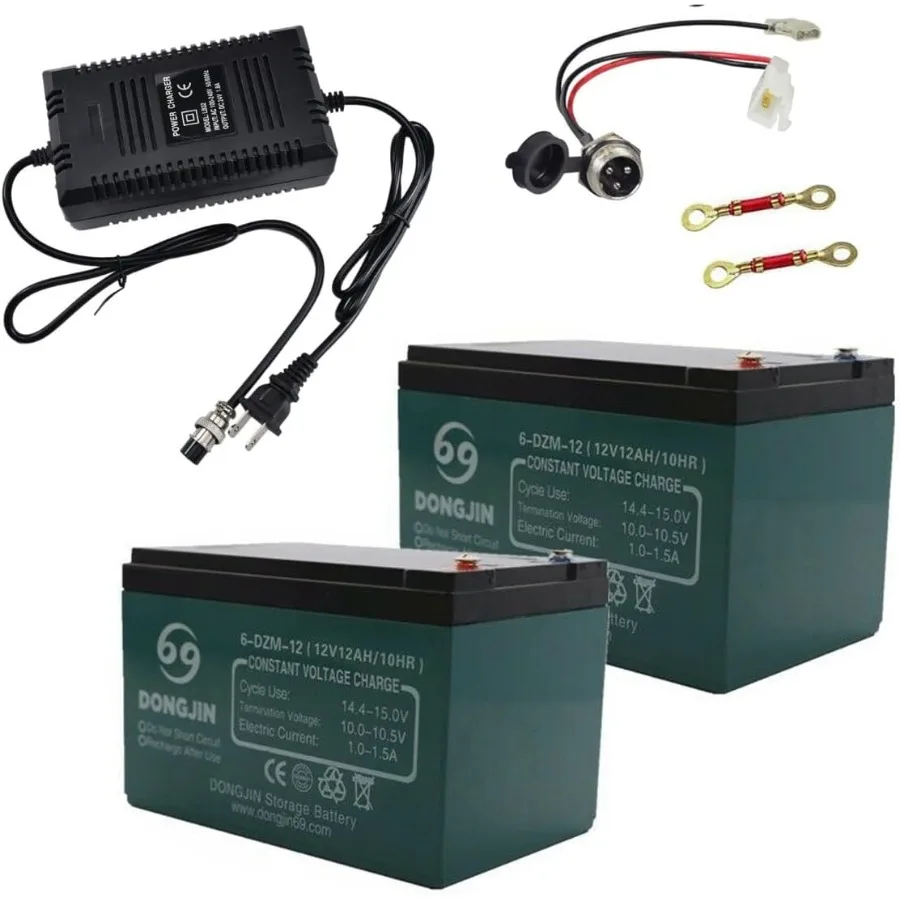 

2 шт. 6DZF12 аккумулятор 6DZM12 12 В 12 Ач перезаряжаемый аккумулятор для мотоцикла для электрического велосипеда, мобильного скутера, картинга, квадроцикла, пит-грязи, велосипеда