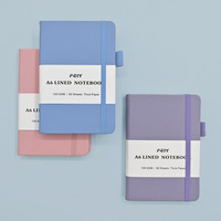 Bview Art A6 Horizontal Line Notebook Portable Cute Note Taking Small Notebook