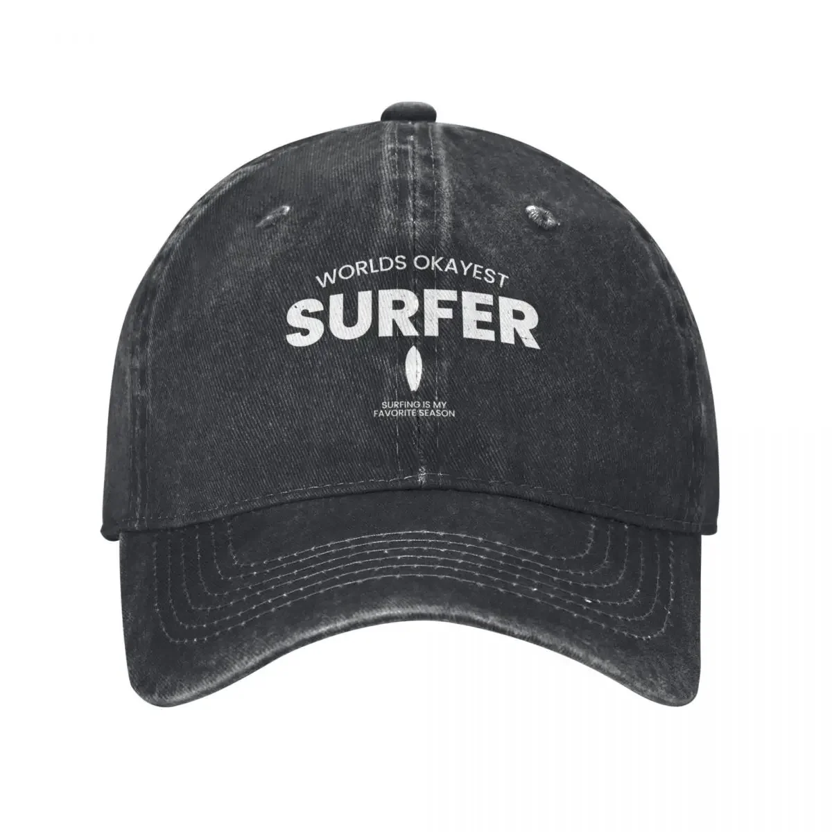 funny surfing quote surfing quotes Baseball Cap Sunhat Rugby hiking hat Golf Women Men's