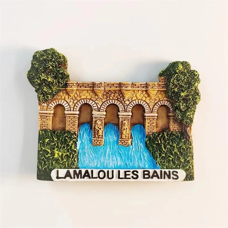 France Souvenirs Lamalou Les Bains Fridge Magnets Birthday Gifts Paris Alsace Camargue Stickers Wedding Gifts Home Decoration