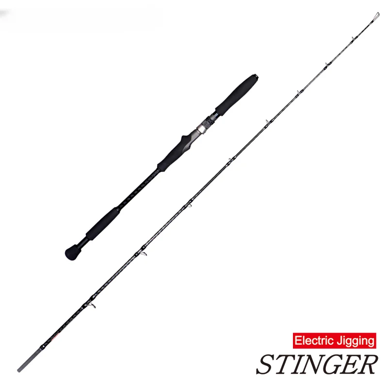 MADMOUSE Electric Jigging Fishing Rod 1.9m 26-30kg Ultralight High Carbon Saltwater Boat Fishing Rods