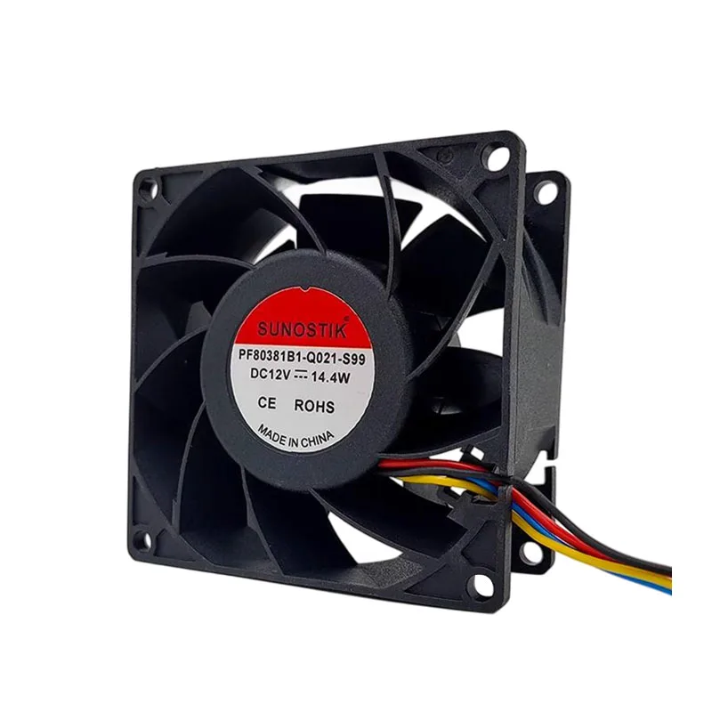 

НОВЫЙ ОРИГИНАЛЬНЫЙ PF80381B1-Q021-S99 12 В 14,4 Вт 8038 80*80*38 мм 8 см ОХЛАЖДАЮЩИЙ ВЕНТИЛЯТОР