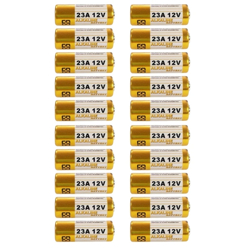 12V Alkaline Batteries A23 Size For Remote Control, Door Bells Toy And Electronic Devices 5/10/15/20PCS